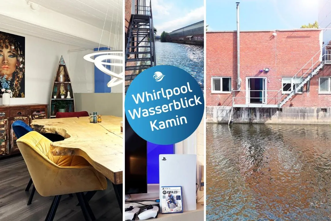 Image of Exklusives Hafen-Appartement mit Whirlpool, kleiner Wasserterasse, City-Nah & eigenem Parkplatz