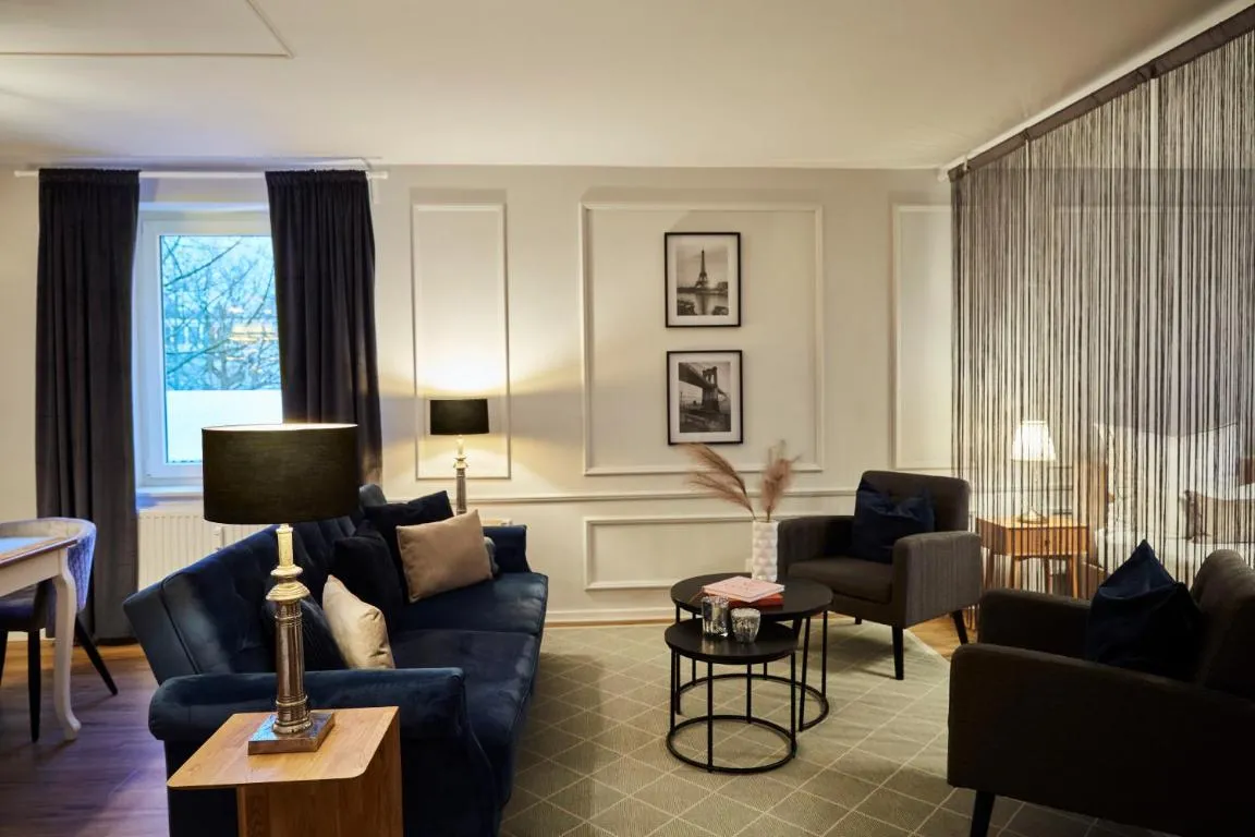 Image of R B Apartment am Airport Hamburg – 1-4 Personen – Küche – Smart TV – Waschmaschine – perfekt für Geschäftsreisende oder Familien